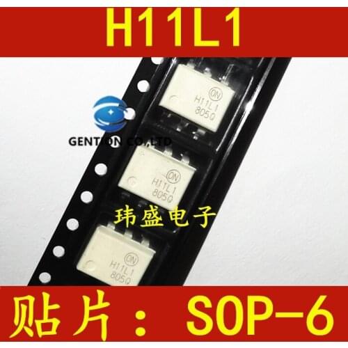 10PCS H11L1SR2M H11L1 white light coupling SOP-6 in stock 100% new and original