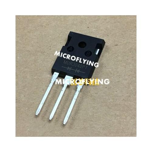 10PCS MUR3040PT MUR3040P MUR3040 30A 400V TO-247 High performance fast recovery diode