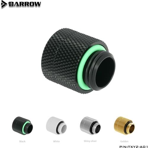 Barrow Rotatable Extender 360 Degree Anti-Twist Adapter (Male to Female) For Computer Water Cooling TXYZ-A01