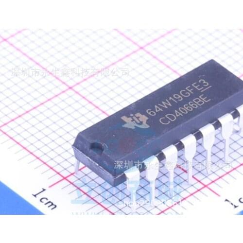 Free Shipping CD4066 CD4066BE DIP-14