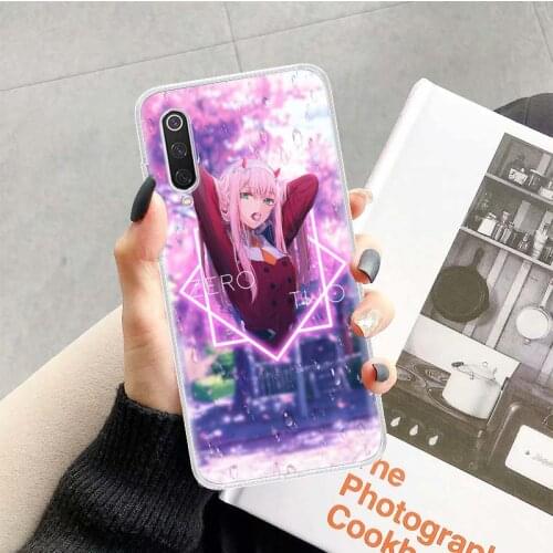 Darling In The Franxx ZERO TWO 002 Anime Case for Xiaomi Redmi Note 10 9 9S 8 7 6 8T 8A 7A 6A S2 K20 MI 10 9 8 CC9 F1 Lite Pro S