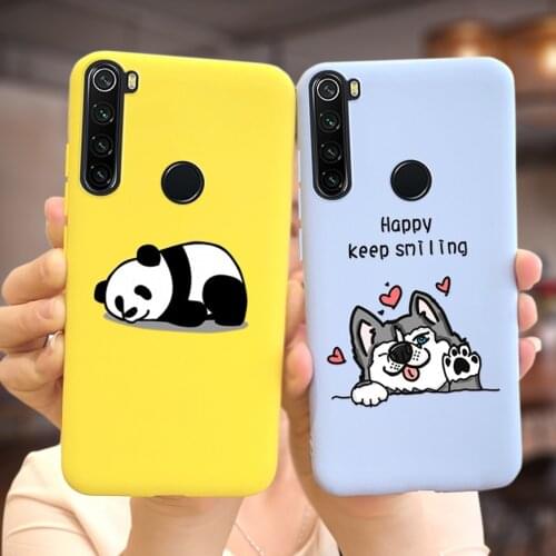 For Xiaomi Redmi Note 8 Case Note 8T Soft Silicone Cute Panda Candy Phone Cover For Xiaomi Redmi Note 8T 8 T Note8 Pro 8Pro Case