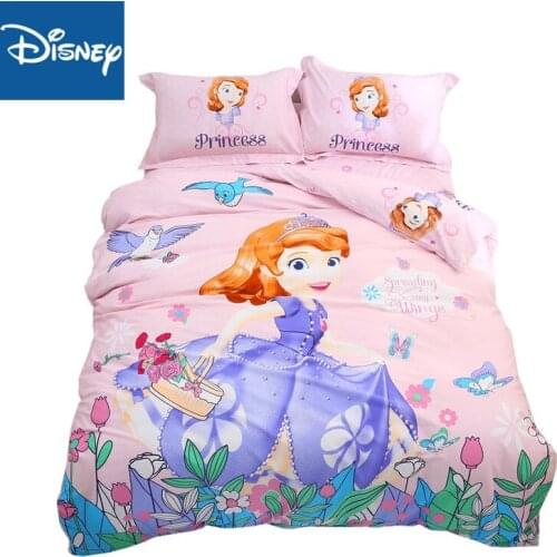 Princess Sophia king size Bedding Set 3/4pcs for kids Pillow sham homd decor Duvet Cover Sets 3D Printing birthday gift hot sale