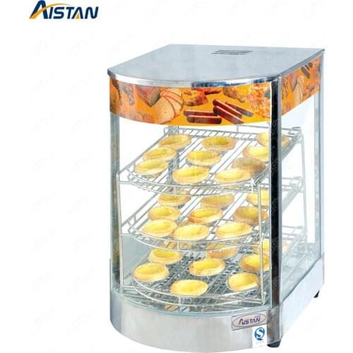 DH1P Commercial Countertop Electric Stainless Steel snack bread pizza Food Warmer Display Showcase