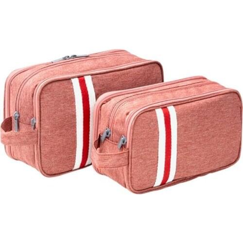 Travel Double-layer Polyester Wash Waterproof Digital Bag Fitness Swimming Organizer Cosmetics Storage Bag Hot YL-256BY