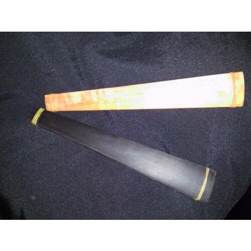 1 PC rosewood violin fingerboard and 1 pc ebony violin fingerboard all in 4/4 violin parts