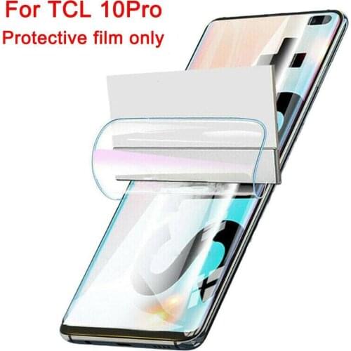 Hydrogel Film For TCL 10L 10 Pro 10 5G Plex Dual SIM 10 Pro Dual SIM 10 SE 10 Plus Screen Protector protective Film Not Glass