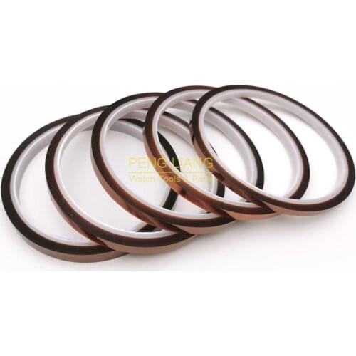 Watch Repair Tools, Watch Polishing Protective Tape, 3mm to 20mm, High Temperature Resistance, no Residual