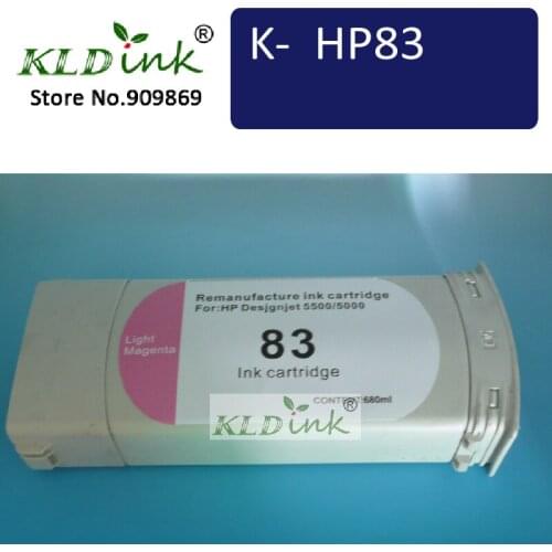 KLDINK - HP83 C4945A Light Magenta UV Remanufacture ink cartridge