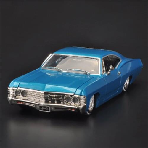 SHELBY Impala SS Car Model Toy 1/24 Scale Metal Alloy Diecast Classic Car Model Toy Collecection Toy for Kids Child