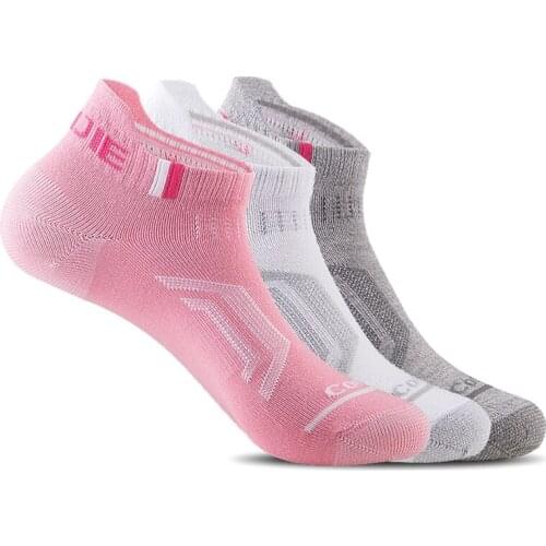 AONIJIE Outdoor Sports Running Athletic Performance Tab Training Cushion Quarter Compression Socks Heel Shield Cycling