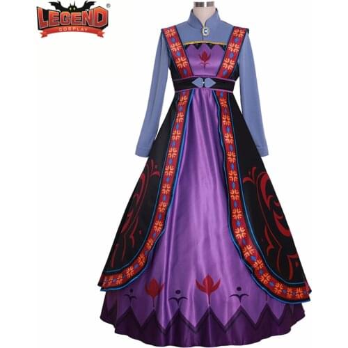 Mother queen iduna cosplay costume dress queen idun of arendelle costume dress custom made