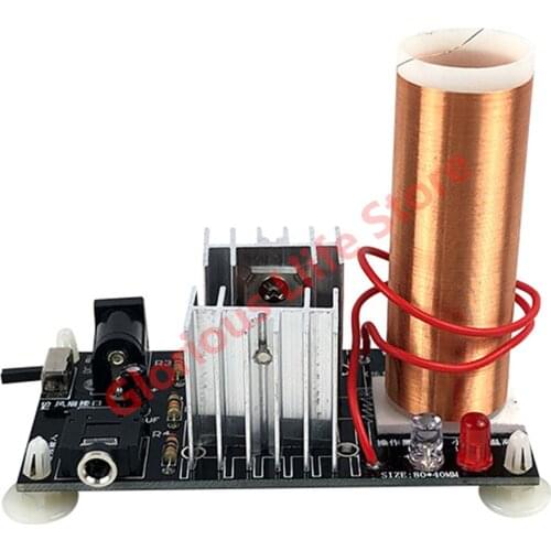 Mini Music Plasma Horn Speaker DIY Electronic Component Parts For Mini Tesla Coil