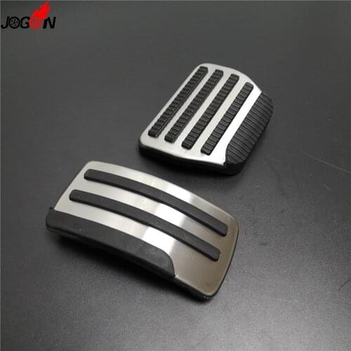 Gas Fuel Brake Foot Pedal Pad Plate Cover Trim AT MT For Nissan Qashqai Dualis 2008-2013 X-Trail T31 2009-2013