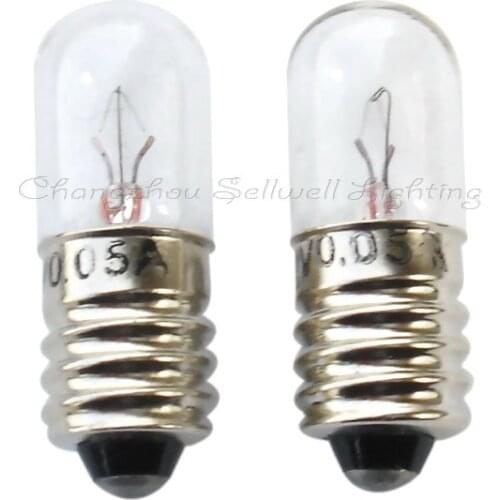 2020 New New Arrival Professional Ce Edison Edison Lamp New!miniature Lamps Lighting 0.05a E10 T10x28 A108