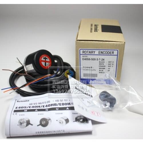 [Original authentic] Autonics Rotary Encoder E40S6-500-3-T-24