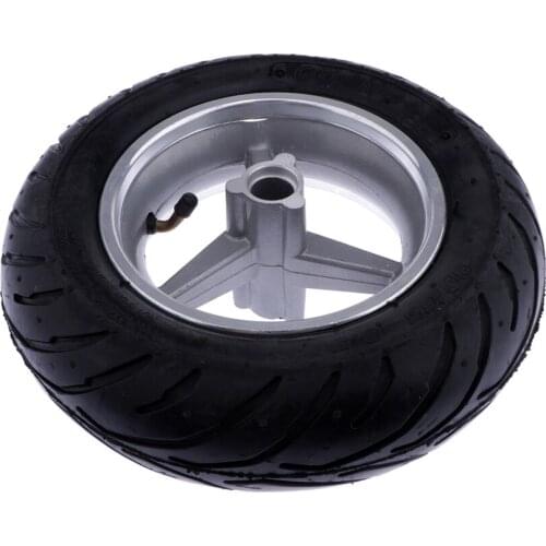 Front Tire Assembly Replacement 110/50-6.5 Rear - Mini Bike Scooter Motorcycle Wheel Rim Hub With Tire