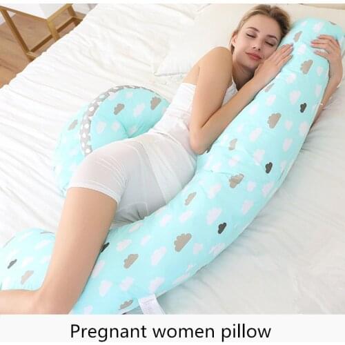 Pregnancy Body Pillow Multifunction Breastfeeding U Shape Maternity Pillows Pregnant Women Waist Abdomen Support Cushion Bedding