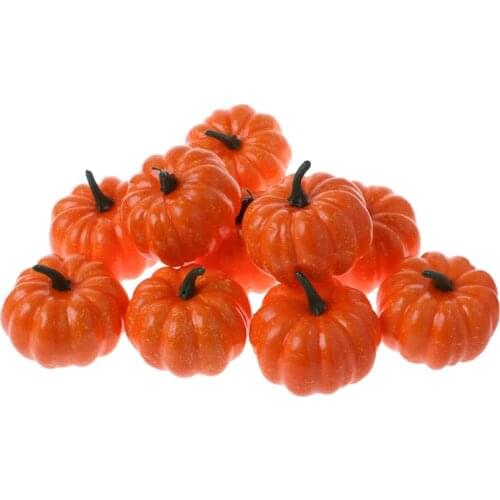 Lifelike Halloween Artificial Pumpkin Fake Fruit Vegetable Home Party Decor