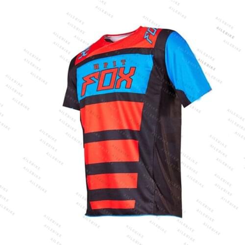 Motorcycle Mountain Bike Team Downhill Shirt Mtb Offroad Dh Fxr Bike Locomotive Shirt Cross Country Mountain Hpit Fox Jersey