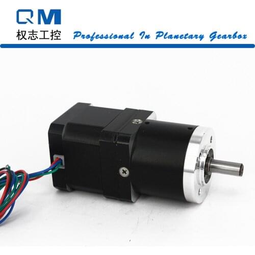 Nema 17 stepper motor L=40mm with planetary reduction gearbox ratio 15:1 cnc robot pump