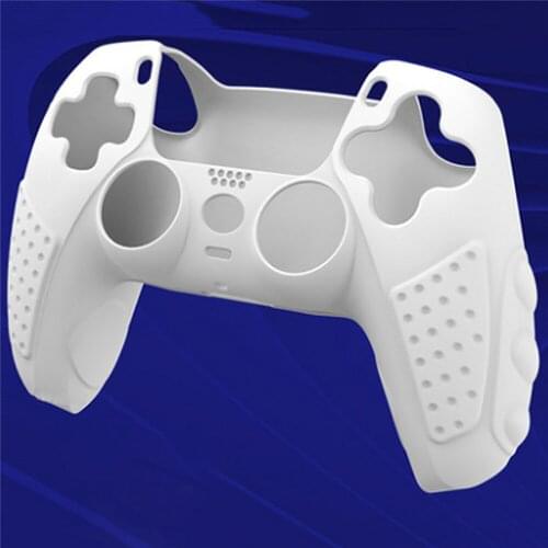 Silicone Skin Cover Protective Case for PS5 Gamepad Accessories Anti-slip Game Console Shockproof Soft Handle Sleeve Shell Case