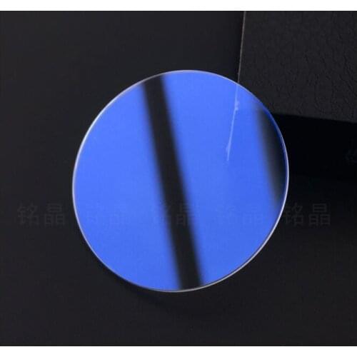 AR Blue Coating Flat Round Sapphire Crystal Select Sizes for Watch Repair