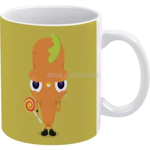 Crazed Carrot Coffee Mugs 330ml Creative Travel Mug and Cup Office Drinkware Mugs Tazza Crazed Carrot Carrot Game Game Dos Games