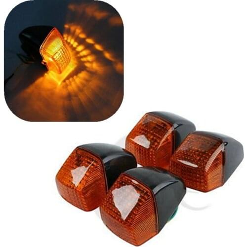 Motorcycle 4X Turn Signal Indicator Blinker For HONDA VFR400 NC30 RVF400 NC35 CBR250 MC22 NSR250 NC21 PGM3 NC28 PGM4 CBR400 NC29