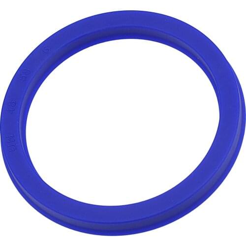 Uxcell UN Radial Shaft Seal 48mm ID x 58mm OD x 6mm Width PU Oil Seal, Blue Pack of 5