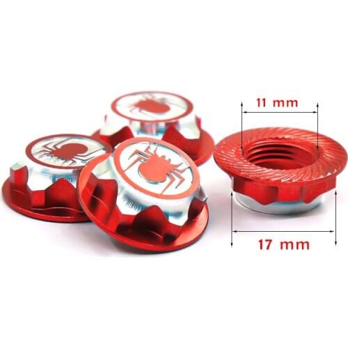 17MM Hex Wheel Nut Center Cap CNC Aluminium for 1:8 Off-road RC Car Monster Truck Traxxas X-Maxx SUMMIT E-REVO