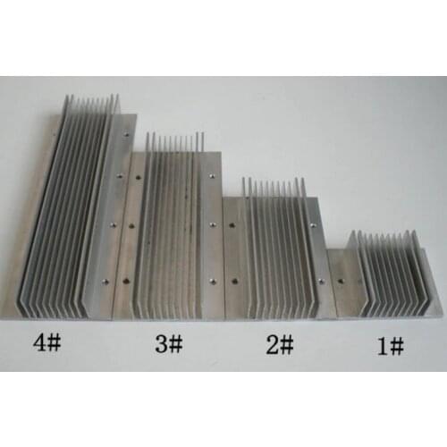 60*125mm Cooler Block Semiconductor Chilling Plate Cold end Evaporator Thermoelectric Cooler Module Aluminum Heatsink Cooling