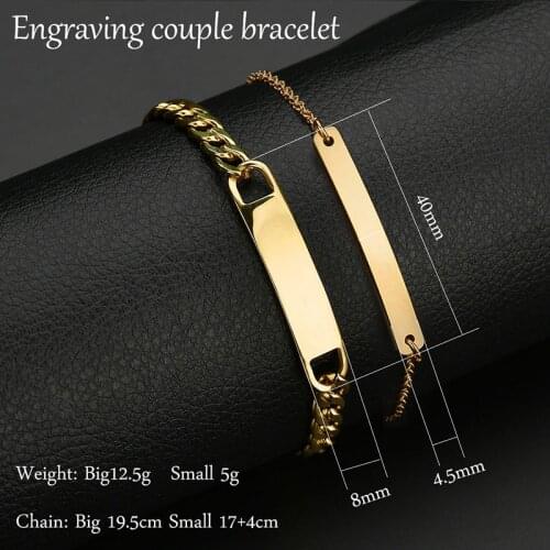 XIYANIKE 316L Stainless Steel Gold Color Silver Color Arc Chain Bracelets 2021 New For Women Men Fashion Party Jewelry Gift
