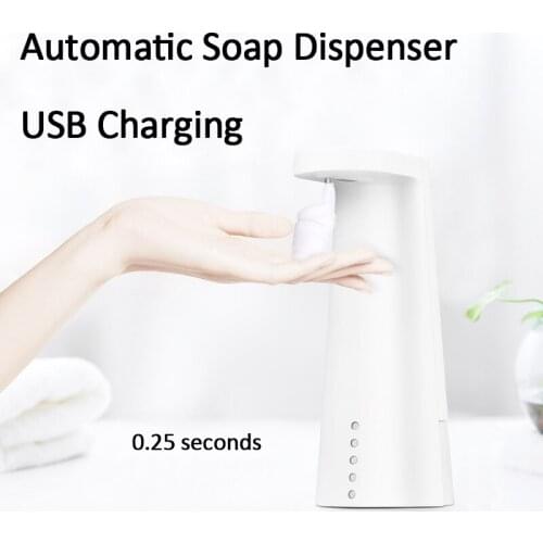Automatic Soap Dispenser USB Charging Infrared Induction Sensor Hand Washer Bathroom Hand Sanitizer Touchless Foam