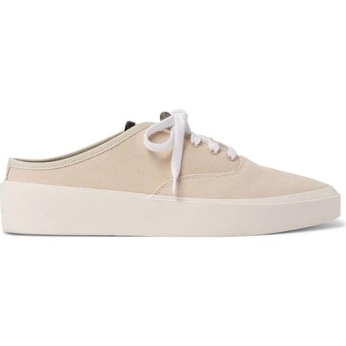 Grace Of God Summer Mens Comfortable Round Toe Lace-Up Pigskin Lining Canvas Shoes