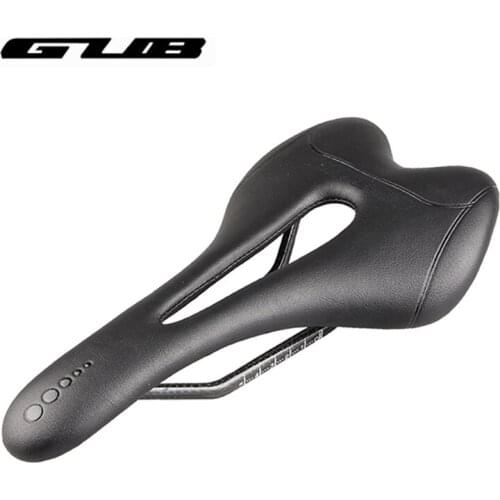 GUB Breathable Bike Seat Cushion Road Bike Saddle Men Hollow Carbon Fiber Bycicle Seat Cushion Comfortable Soft Cycling Saddle