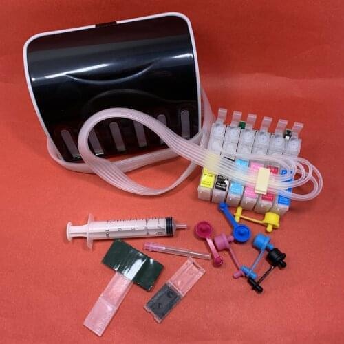 YOTAT CISS T0821 ink cartridge T0821N - T0826N for Epson T50 R290 R390 RX590 RX610 RX690 TX650 TX700W TX800FW