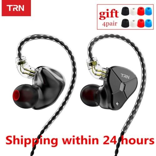 NEW TRN BA5 5BA HIFI Earphone 10 Unit Balanced armature In Ear Earphones Metal Monitor Headset Noise Earbud Earphone V80 ZSX V90