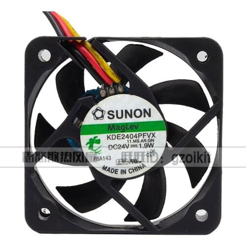 New original KDE2404PFVX 24V 4cm 1.9W 40*40*10mm ultra-quiet inverter fan