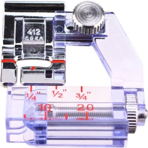 Adjustable Bias Binder Foot #4129850-45 fits Husqvarna Viking Group 1,2,3,4,5,6,7