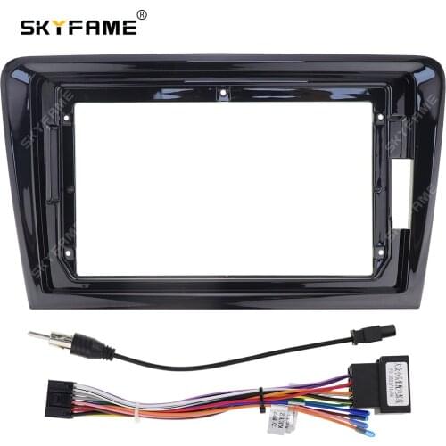 SKYFAME Car Frame Cable Canbus For VOLKSWAGEN BORA 2013-2015 Android Big Screen Dask Kit Fascia Frame Line