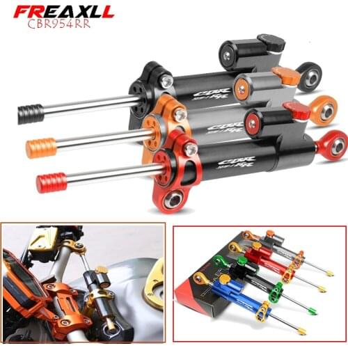 For Honda CBR954RR CBR 954 RR CBR954 ALL YEAR CNC Universal Aluminum Motorcycle Damper Steering Stabilize Safety Control