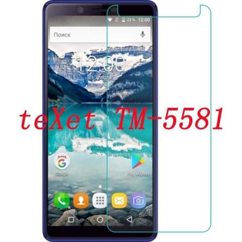 Smartphone Tempered Glass for teXet TM-5581 TM5581 TM 5581 9H Explosion-proof Protective Film Screen Protector cover phone