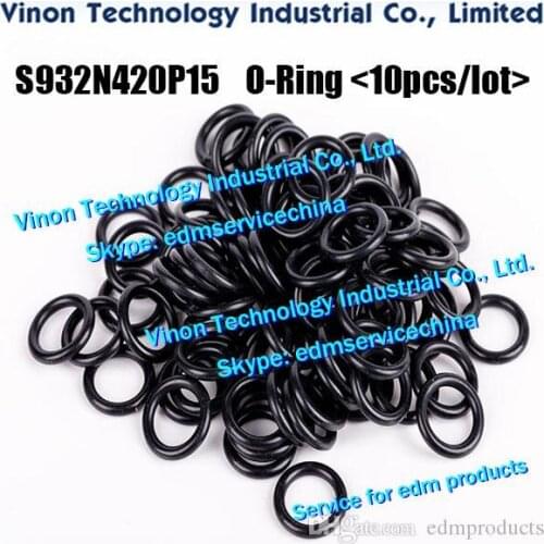 10pcs) edm O-Ring S932N110P08, S932N420P15, S932N420P20, S932N420P23,S932N421P21,S932N421P35,S932N421P40,X058D420H01,S932N421P1