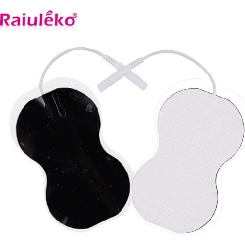 30Pcs Relaxation Acupuncture Reusable Tens Electrodes Adhesive Electrodes Massage Pad Patch Massager Electric Muscle Stimulator