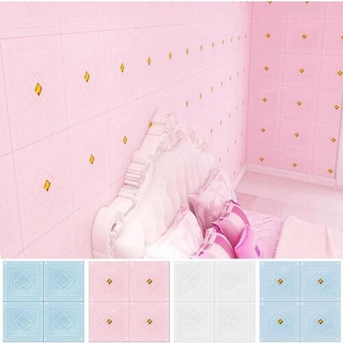 Living Room Bedroom 3D Stereo Wall Sticker Self-adhesive Ceiling Decor Panel