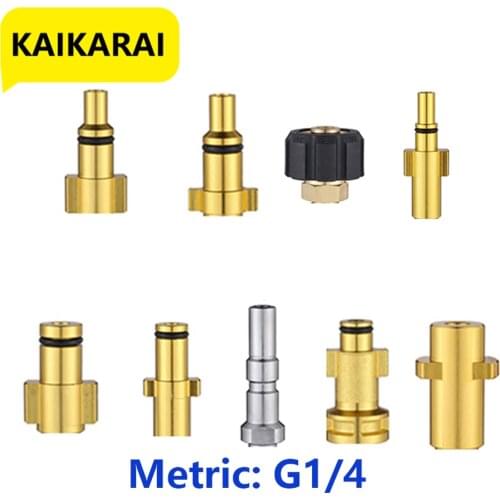 Accessories for sinksMetal Adapter Foam NozzleFoam Generator High Pressure WasherFor Nilfisk Huter Elitech Lavor karcher adapter