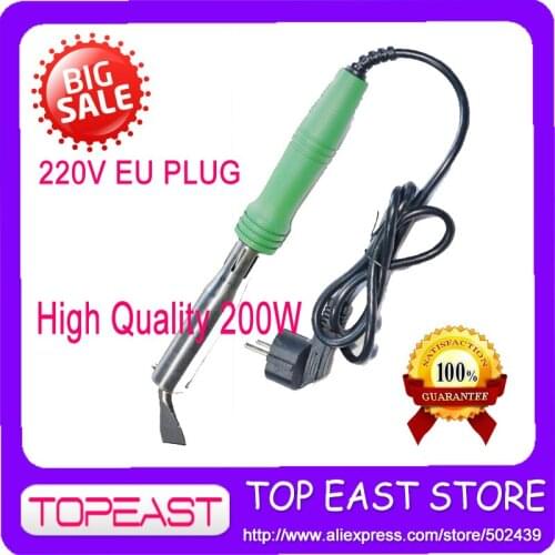Free shipping 200w Popular Solder Tool 2 Round pin plug Europ plug Heat Soldering Iron 220V-240v - 200w High Quality
