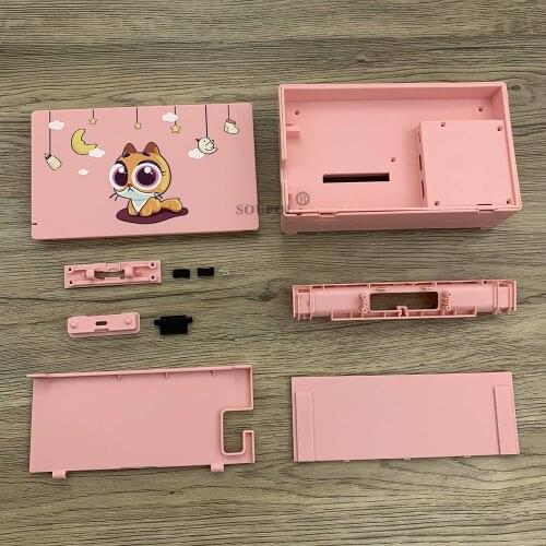NEW Cute Animal Full Set Cover For NS Nintend Switch HDMI-compatible Charging TV Dock Charger Station Stand Replacement Case