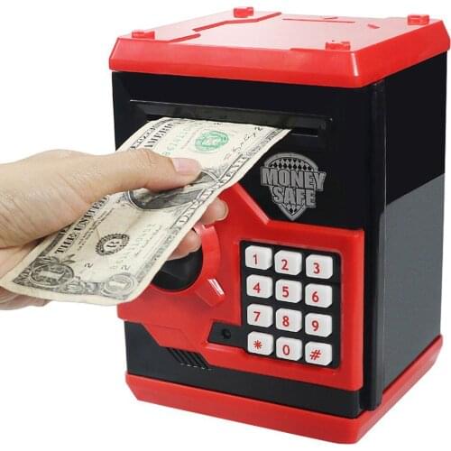 Children Password Electronic Piggy Bank Mini ATM Saving Money Coin Box Toy Gift Electronic Components Plastic Piggy Bank Toy
